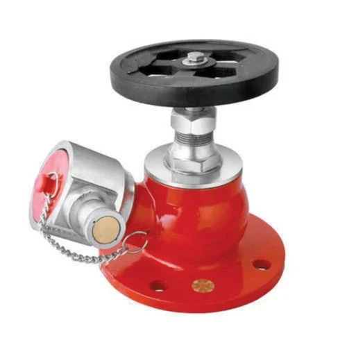 Fire Hydrant Valve - High-Quality Metal, Multicolor Design | Industrial Fire Suppression, Quick Water Supply, Warranty Included