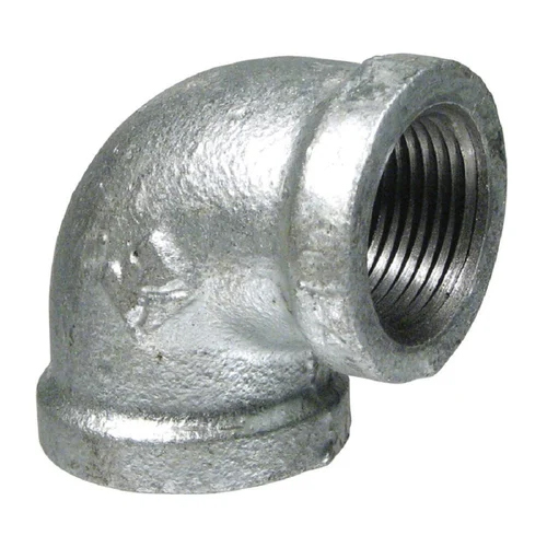 90 Degree Galvanized Iron Elbow