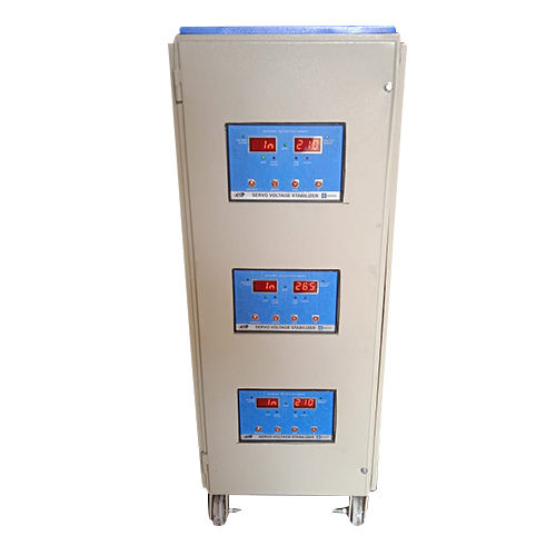 Three Phase Servo Voltage Stabilizer Efficiency: High