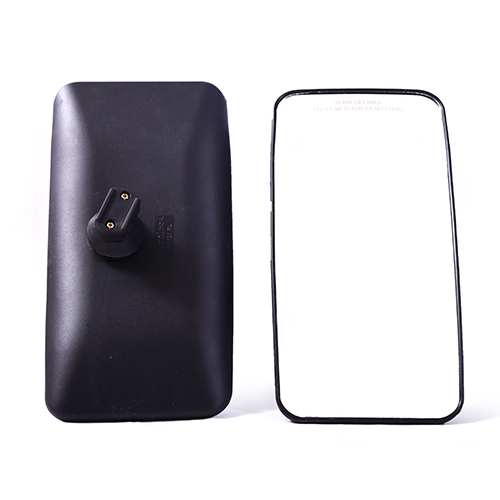 1054 407-Turbo Big Rear View Mirror - Glass Material, Versatile Sizes | Car Door Mirror, Interior & Rear View Functionality, Warranty Included