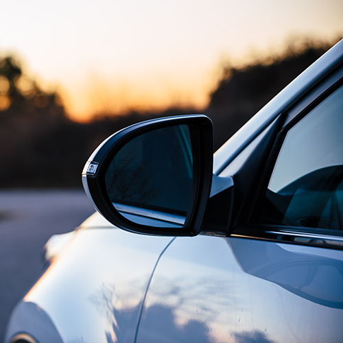 Rear View Mirror Size: Standard Size