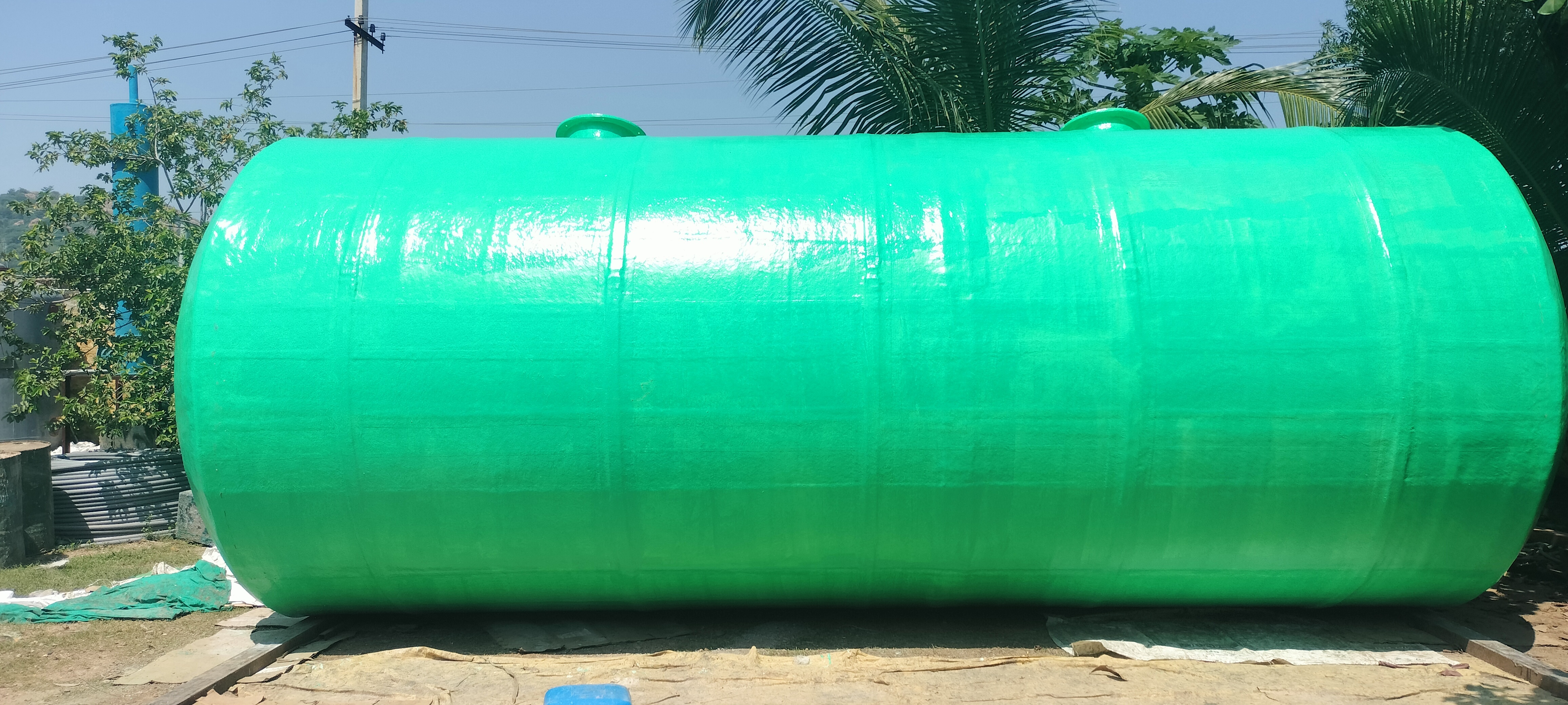 FRP Underground Horizontal  Water Tank