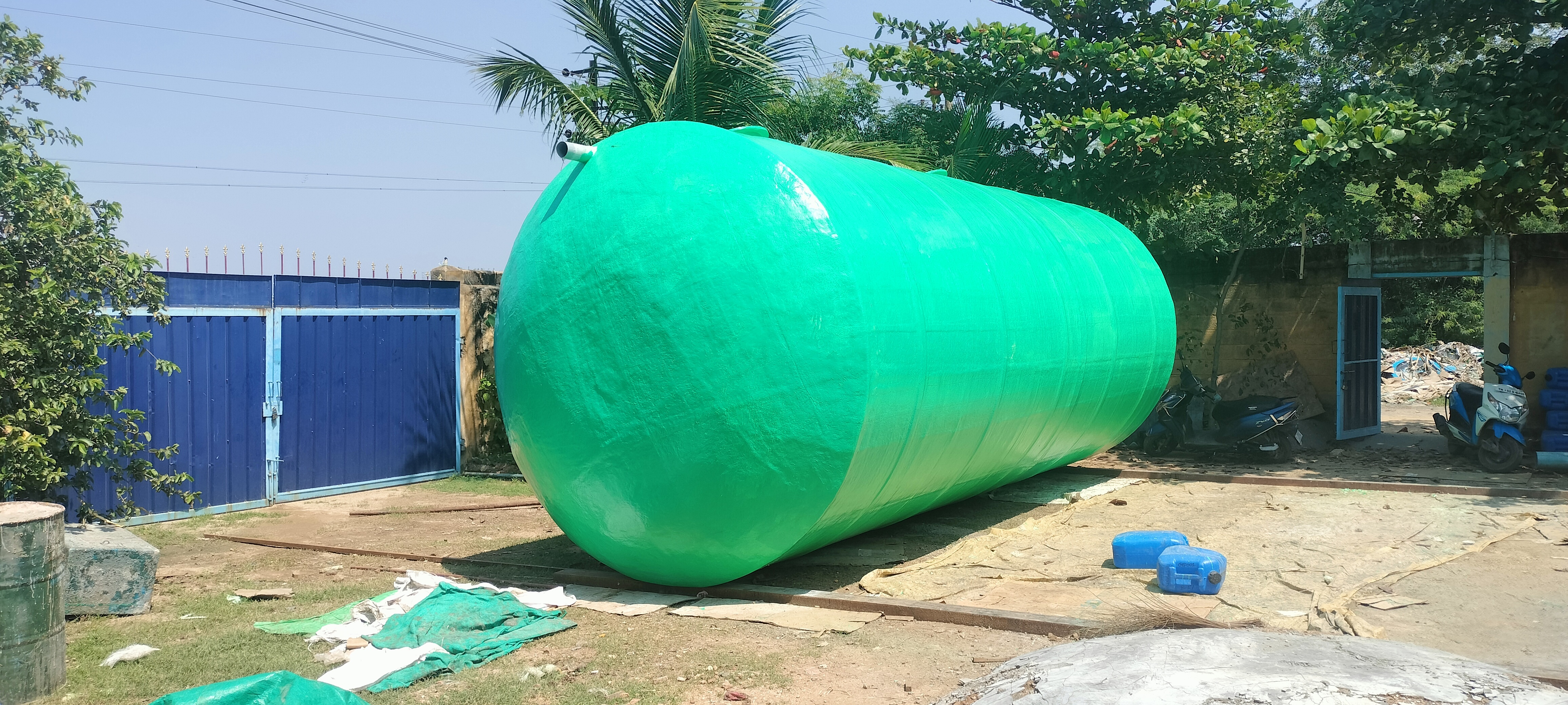 FRP Underground Horizontal  Water Tank