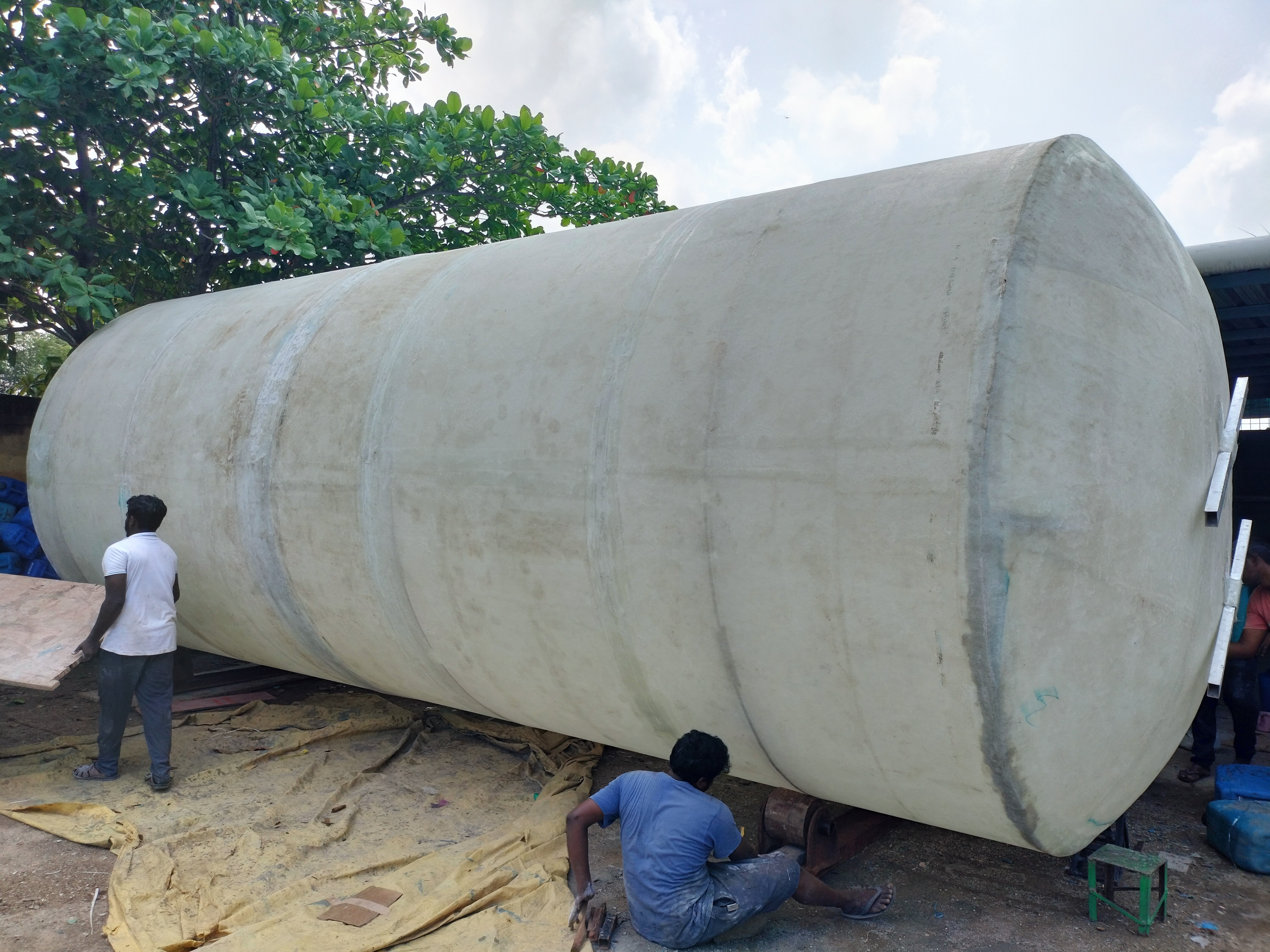 FRP Underground Horizontal  Water Tank