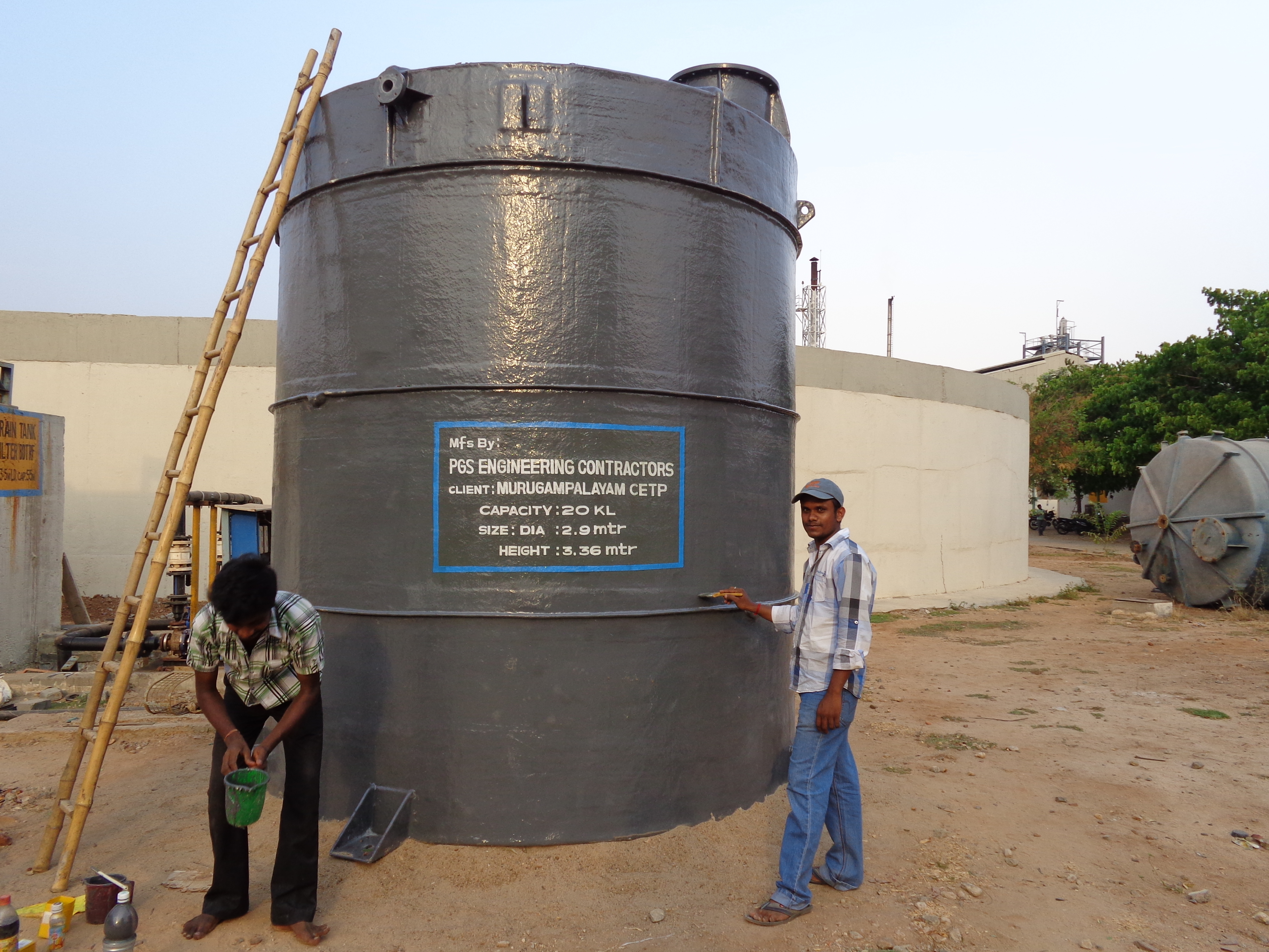 PP FRP CHEMICAL Tank