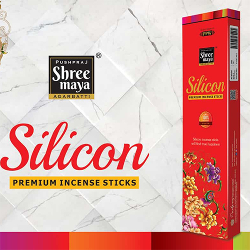 Shree Maya Silicon Premium Incense Sticks - Herbal Aroma, Eco-Friendly & Smooth Texture | Indian Aromatic Fragrance