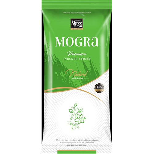 Shree Maya Mogra Incense Sticks - Eco-Friendly Herbal Fragrance | Aromatic, Smooth Texture, Traditional Indian Incense Experience