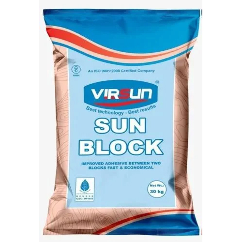 Sun Block Adhesive - Concrete & Rcc Composition | Custom Size, Water Resistant, Polished Finish For Various Commercial Applications