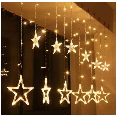 Warm White Raybrite Diwali Decoration LED Star Plug-in 220 V