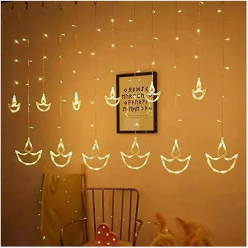  Diya Curtain Light