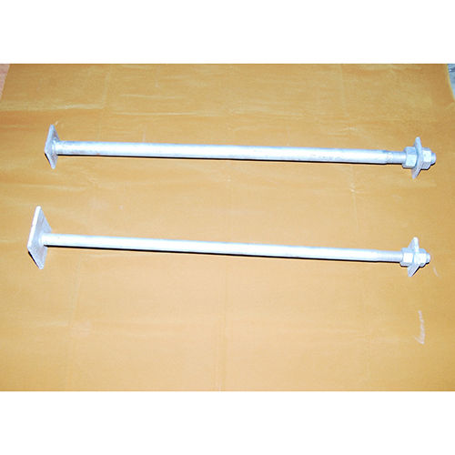 Hot Dip Galvanized Foundation Bolts Diameter: Up To 100 Dia Millimeter (Mm)