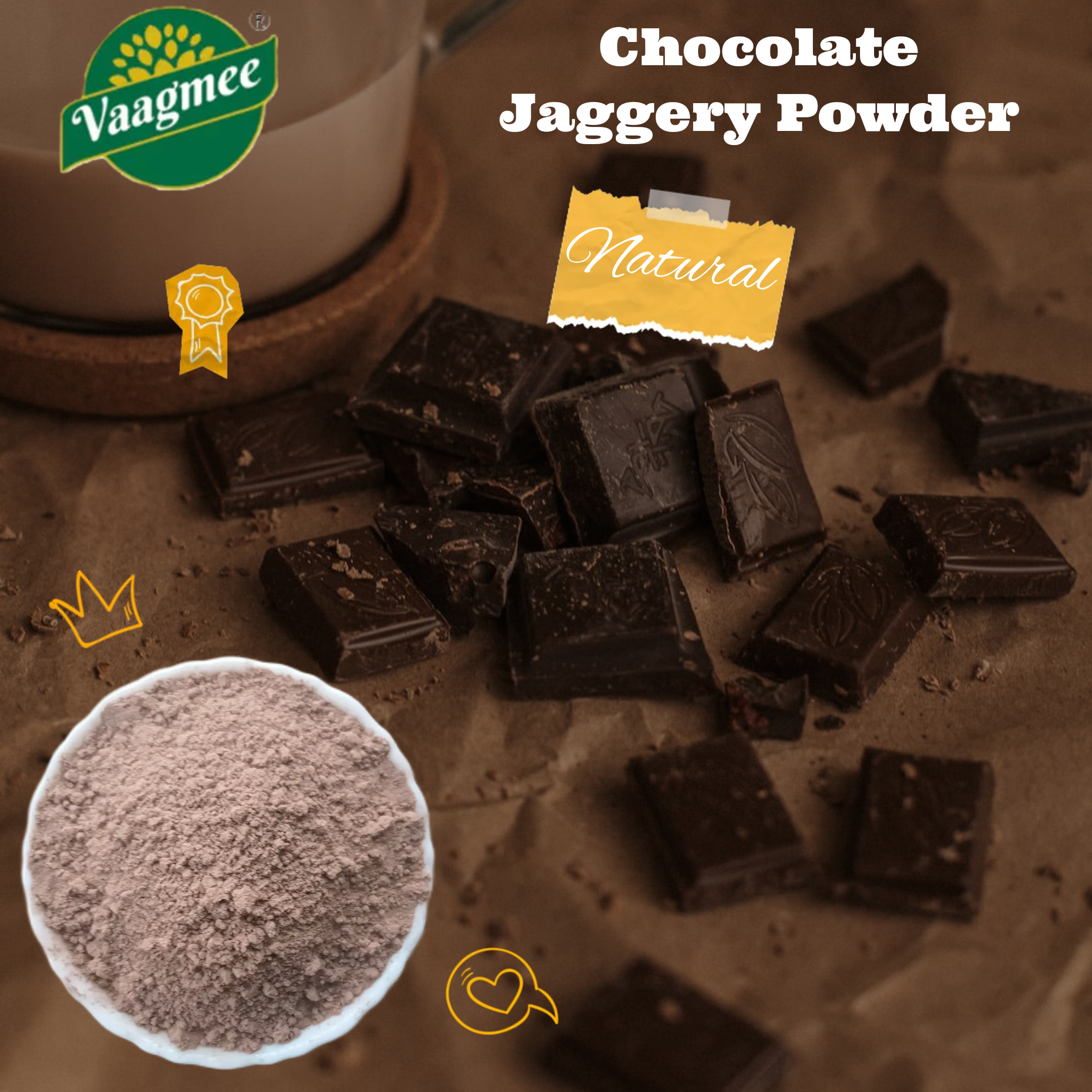 Chocolate Jaggery Powder