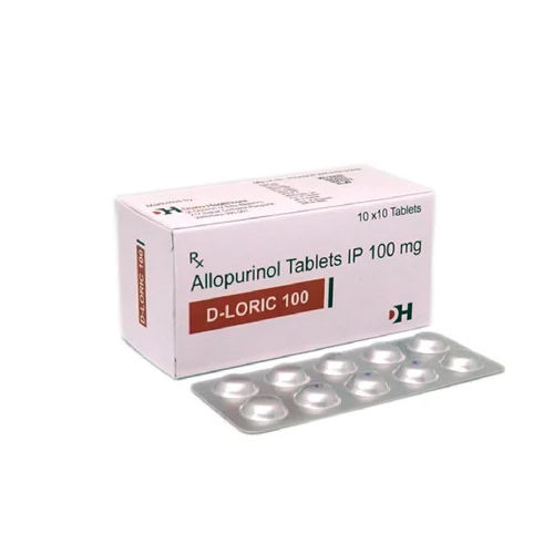 100 Mg Allopurinol Tablets Ip General Medicines