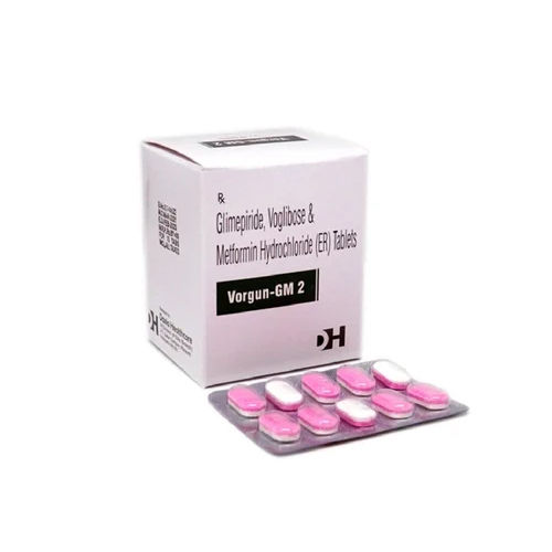 Glimipride  Voglibose and Metformin Hydrochloride ER Tablets