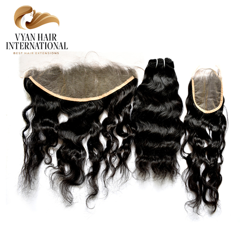 Brazilian Raw Virgin Hair Vendors Bundles With Closure Hd Frontal Human Hair Extensions Cuticle Aligned Hair Weaves