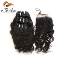 Brazilian Raw Virgin Hair Vendors Bundles With Closure Hd Frontal Human Hair Extensions Cuticle Aligned Hair Weaves