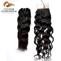 Brazilian Raw Virgin Hair Vendors Bundles With Closure Hd Frontal Human Hair Extensions Cuticle Aligned Hair Weaves