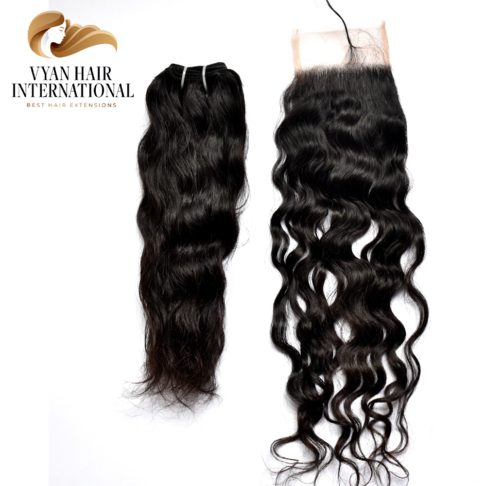 Deep Wave Bundles With Closure Human Hair Virgin Human Hair Bundles And Frontal Closure