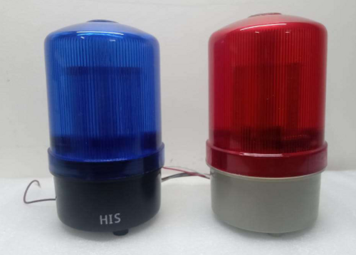 REVOLVING WARNING LIGHT 10W WITH HOOTE