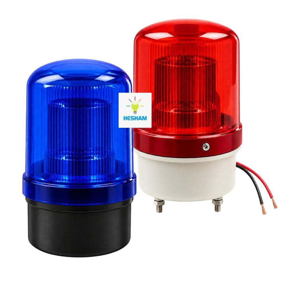 Revolving Warning Light 10 W With Hooter (His-Flws-014M) - Dimension (L*W*H): 130Mm X 95Mm Millimeter (Mm)
