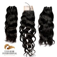 Double Drawn Curl Human Hair Bundle With Closure Hair Weave With Closure Frontal Curly Bundles With Closure Frontal