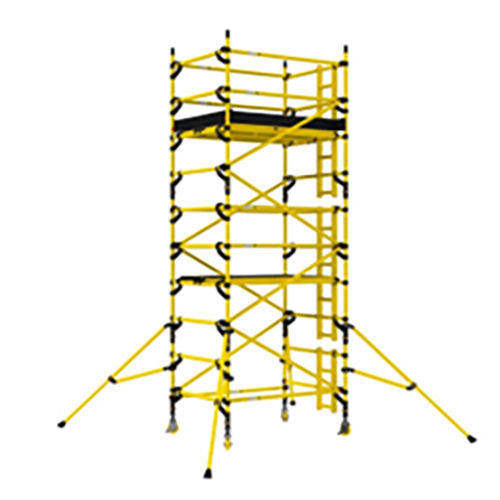 Industrial Ladders Youngman Duty Frp (Fibreglass) Electrical Shockproof Scaffold Tower- Boss Zone 1