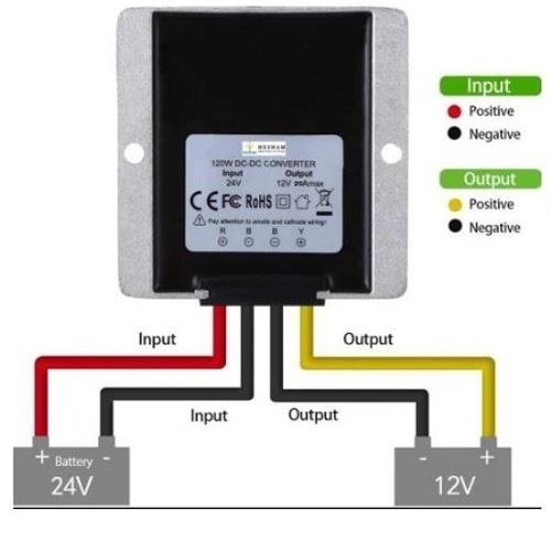 DC/DC Converter Step Down 24V to 12V 20A 240W