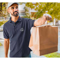 Mens Trident Polo T-Shirt