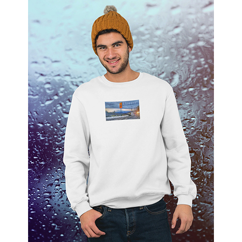 Mens Round Neck Sweatshirt