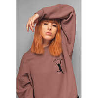 Fly High Pocket Print Sweatshirt