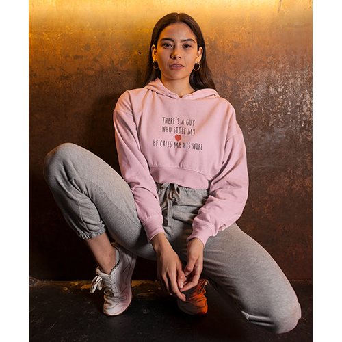 Love Crop Hoodie