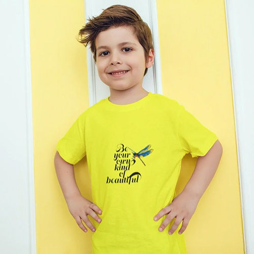 Yellow Boys Own Kind Of Beautiful Summer T-Shirt