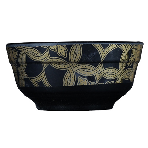 5-Inch Thupka Serving Bowl - Color: Black