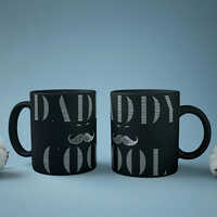 Daddy Cool Printed Coffee Mug