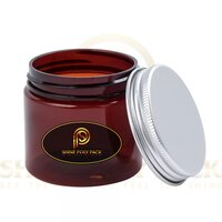 Plastic Pet And Hdpe Round Jar - 50gm & 100gm Sizes | Custom Colors, Screw Cap Sealing, Ideal For Pharmaceuticals And Personal Care Products