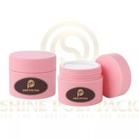 100gm Cosmetic Cream Jar - Plastic, 100gm Size, Any Color | Round Shape, Screw Cap, Suitable For Chemicals, Oils, Pharmaceuticals