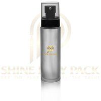 100ml GLASS FLAT SHOULDER DROPPER FROSTED BOTTLE