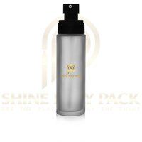 100ml GLASS FLAT SHOULDER DROPPER FROSTED BOTTLE