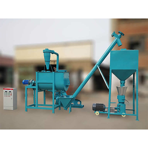 Poultry Feed Production Plant - Stainless Steel, Semi-Automatic Operation | Frequency Speed Control, Warranty Included