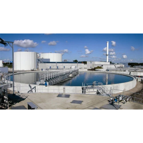 White Industrial Wastewater Treatment Plant