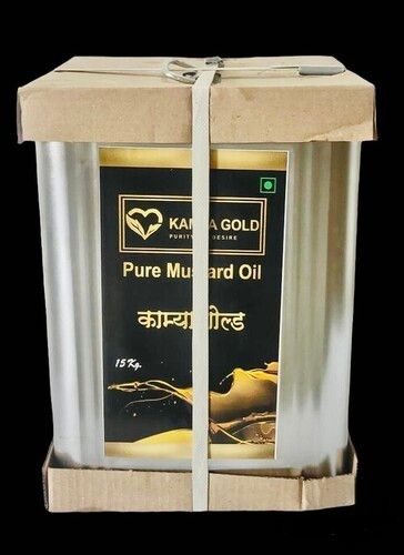 Pure Mustard oil 15 KG Tin
