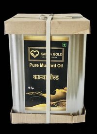 Pure Mustard Oil 15 Kg Tin