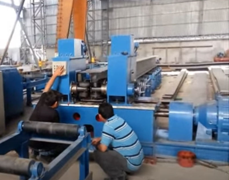 H BEAM FLANGE STRAIGHTENING MACHINES