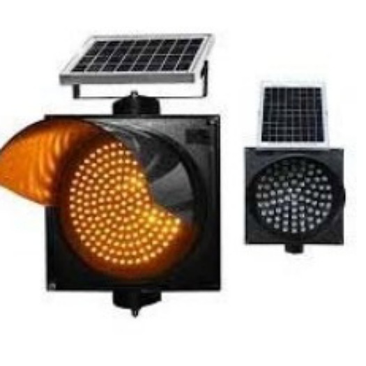 SOLAR TRAFFIC BLINKER LIGHT RED/GREEN/AMBER