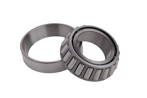 Taper Roller Bearing - Chrome Steel, Single Row, Multi Bore Sizes | Grease Lubricated, 50-500GM Weight, Industrial Usage