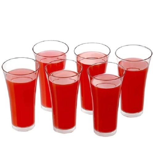 Plastic Transparent Juicy Glass