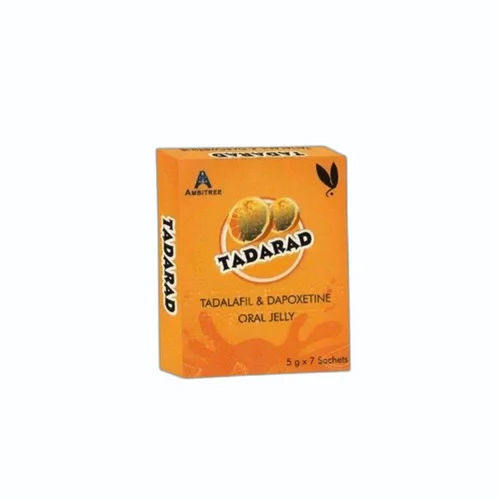 Tadarad -Tadalafil And Dapoxetine Oral Jelly