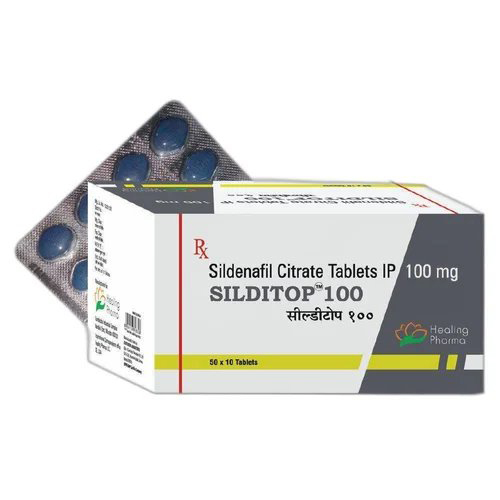 Silditop Sildenafil Citrate 100mg tablets