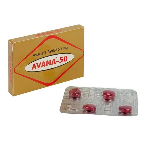 Avanafil AVANA 50 Mg Tablets