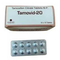 Tamoxifen Citrate Tablets - 20 Mg, Non Prescription, 36 Months Shelf Life, Box Of 100 Tablets